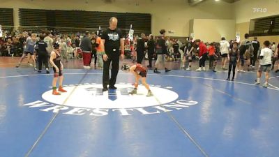 47 lbs Rr Rnd 4 - Roman Dubkovetskyi, RedNose Wrestling School - K3 vs Trey Sanders, Mat Assassins - K3