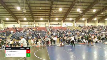 76 lbs Cons. Round 4 - Haydon Williams, Longhorn Wrestling Club vs Esiah Rios, Idaho Gold