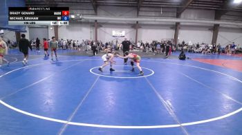 106 lbs Rr Rnd 2 - Brady Genard, Mat Assassins Black - HS vs Michael Graham, Immortals - HS