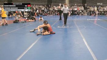 73 lbs Rr Rnd 3 - Elijah Newkirk, Falcons Wrestling Club - ESC vs Thomas Mustakis, Clearview - ESC