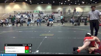 65 lbs Quarterfinals (8 Team) - Hunter Blanchard, ARES White vs Alex Schnurstein, Untouchables-Olympia