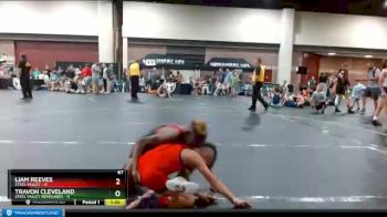 67 lbs Round 5 (6 Team) - Travon Cleveland, Steel Valley Renegades vs Liam Reeves, Steel Valley