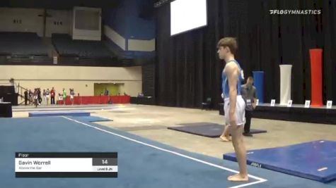 Gavin Worrell - Floor, Above the Bar - 2021 USA Gymnastics Development Program National Championships