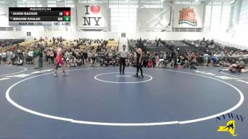 170 lbs Champ. Round 2 - Jaxon Backus, Anarchy Wrestling vs Ibrahim Khalak, Buffalo Nomads Wrestling