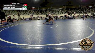 65 lbs Consolation - Marley McGrain, Texas Select Wrestling vs Jolee Kait Bryant, Prime Wrestling