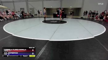 105 lbs Placement Matches (16 Team) - Gabriela Flores Bonilla, Indiana vs Eva Zimmerman, Utah