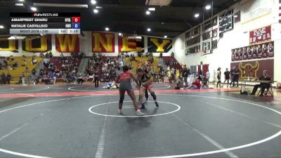 140 lbs Quarterfinal - Amarpreet Gharu, Beat The Streets LA vs Natalie Castillejo, GWC/Tigers