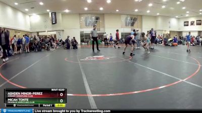 110 lbs Cons. Round 3 - Ashden Minor-perez, Hobart Wrestling Club vs Micah Tonte, Franklin Wrestling Club