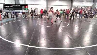 262-295 lbs Round 3 - Brody Smith, Cheyenne East vs Miles Clinger, Laramie