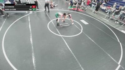132 lbs Cons. Round 2 - Karl La Com, Poway vs Aj Concha, Lancers WC