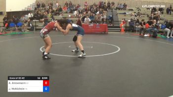 50 kg Consi Of 32 #2 - Arham Alrowmeim, Team New York vs Jackie McNichols, Team Tennessee