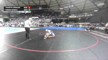 Boys 4A 144 lbs Cons. Round 5 - Jordan Schield, Gonzaga Prep vs Trandyn Lundquist, Mead