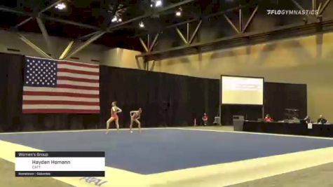 Hayden Homann - Women's Group, CATT - 2021 USA Gymnastics Championships