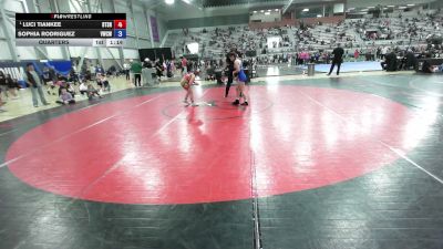 102 lbs Quarters - Luci Tiankee, Beat The Streets New York City vs Sophia Rodriguez, Victory Wrestling-Central WA