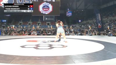 235 lbs Champ. Rd Of 32 - Alyciana Rogers, Texas vs Paige Wainscott, Oklahoma