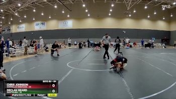 84 lbs Round 3 - Chris Johnson, Guerrillas Wrestling vs Declan Beard, Unattached