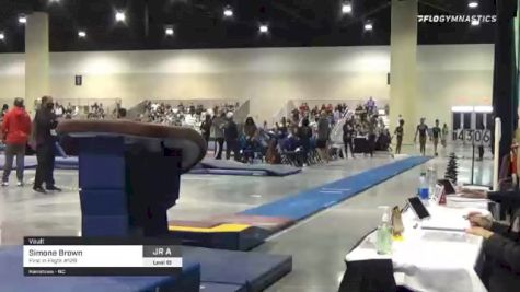 Simone Brown - Vault, First in Flight #129 - 2021 USA Gymnastics Development Program National Championships