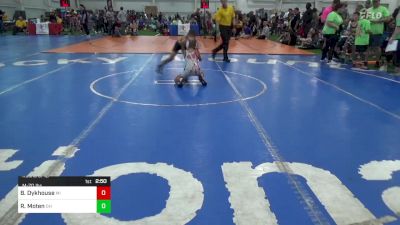 M-70 lbs Round Of 16 - Braden Dykhouse, MI vs Romeo Moten, OH