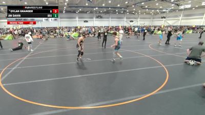 150 lbs Cons. Round 2 - Jin Davis, Unattached vs Dylan Granger, Mason