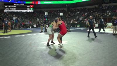 190 lbs Round Of 32 - Ria Chougule, Redondo Union (SS) vs Layla Toomey, Paradise (NS)