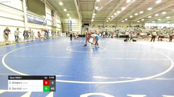 160 lbs Rr Rnd 1 - Connor Gregory, Journeymen Wrestling Club vs Ryan Garvick, TNWC Silver Fox