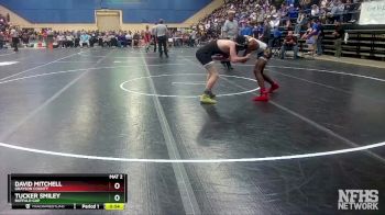 1 - 132 lbs Cons. Round 2 - David Mitchell, Grayson County vs Tucker Smiley, Buffalo Gap