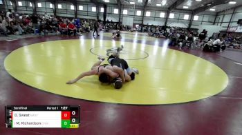 215 lbs Semifinal - Marc Richardson, Canyon View vs Dallin Sweat, Manti