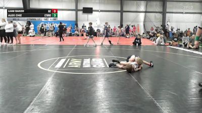 60 lbs Rr Rnd 8 - Liam Baker, M2 Training Center - K8 vs Alex Chiz, CT Whale - K8