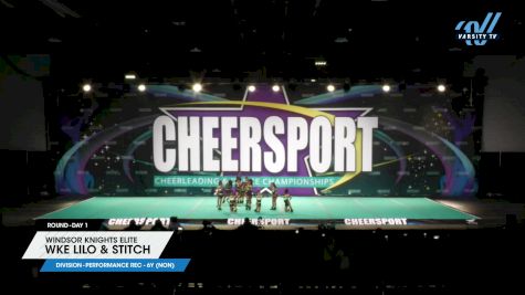 Windsor Knights Elite - WKE Lilo & Stitch [2024 L1 Performance Rec - 6Y (NON) Day 1] 2024 CHEERSPORT National All Star Cheerleading Championship