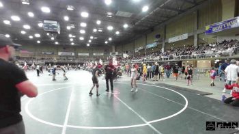 88 lbs Rr Rnd 2 - Brooklynn Cline, Maize WC vs Hailyn Romero, Grizzly Bear