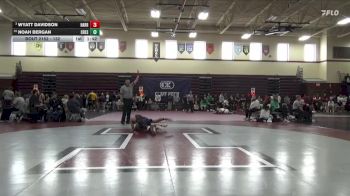 132 lbs Cons. Round 2 - Wyatt Davidson, Harrisburg vs Noah Bergan, Crestwood, Cresco