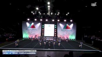 Spirit of Texas - Purple Diamonds [2026 L2 Junior - Medium Day 2] 2026 The Southwest Regional Summit