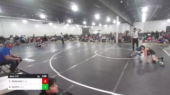 65 lbs Quarterfinal - Coy Alderete, Bloomfield Wildcats vs Axle Sutfin, VC Outlaws