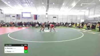 152 lbs Round Of 16 - Alex Ramirez, Pounders WC vs Jacob Flores, Phox Raw WC