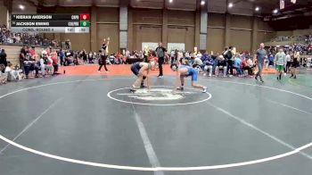 150 lbs Cons. Round 4 - Kieran Akerson, Creighton Prep vs Jackson Ewing, College Park