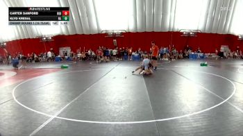 106 lbs Champ Round 1 (16 Team) - Carter Sanford, Roncalli A vs Klyd Kresal, Mille Lacs