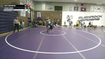 105 lbs Round 3 (6 Team) - Alex McMartin, Renegades vs Isaiah Davis, H.E.M. Middle School