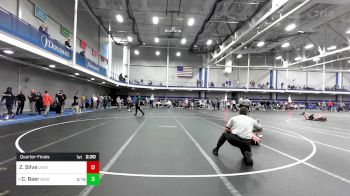 157 lbs Quarterfinal - Zander Silva, Unattached-Princeton U vs Carter Baer, Binghamton University