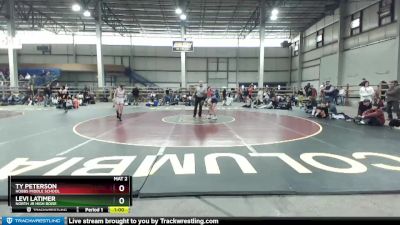 110 lbs Cons. Round 4 - Ty Peterson, Hobbs Middle School vs Levi Latimer, North Jr High Boise