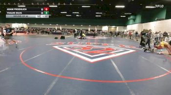 106 lbs Round Of 64 - Adam Froehlich, NJ vs Thales Silva, CA