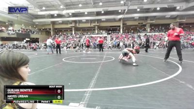 79 lbs Champ. Round 1 - Guilian Benitez, Garden City vs Hayes Urban, Tiger