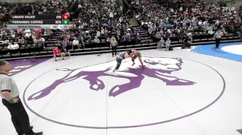 5A 190 lbs Quarterfinal - Lisiate Valeti, Springville vs Fernando Cortez, Brighton