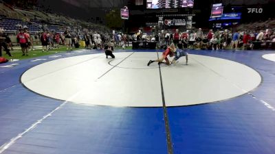 126 lbs Cons 16 #2 - Steele Diercks, Iowa vs Gabe English, New York