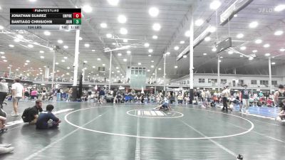 134 lbs Rr Rnd 2 - Jonathan Suarez, Empire Wrestling Academy Gold - HSC vs Santiago Chrisjohn, Journeymen Wrestling Blue - HSC