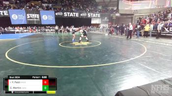 3A 152 lbs 5th Place Match - Yasar Faizi, Kent Meridian vs Chase Martin, Lake Washington