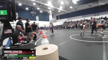 126 lbs Cons. Round 5 - Joey Whitford, Santiago (Corona) vs Gregory Logan Tan, Martin Luther King High School