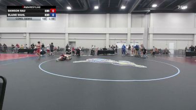 100 lbs Cons. Semis - Dawson Rau, Dragons Junior Wrestling Club vs Blaine Wahl, Next Level Wrestling Club