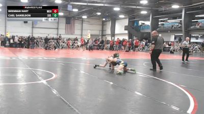 84 lbs Round 5 - 3:oopm Friday - Cael Danielson, Southwest Elite vs Brennan Hart, Team Michigan