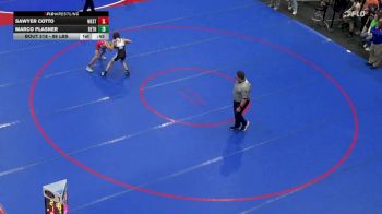 89 lbs Round Of 32 - Sawyer Cotto, West Perry vs Marco Plasner, Bethlehem Catholic