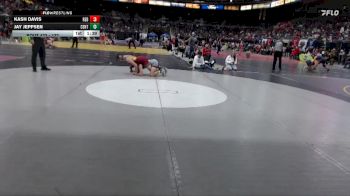132 lbs Champ. Round 2 - Jay Jeppsen, Centennial vs Kash Davis, Redmond
